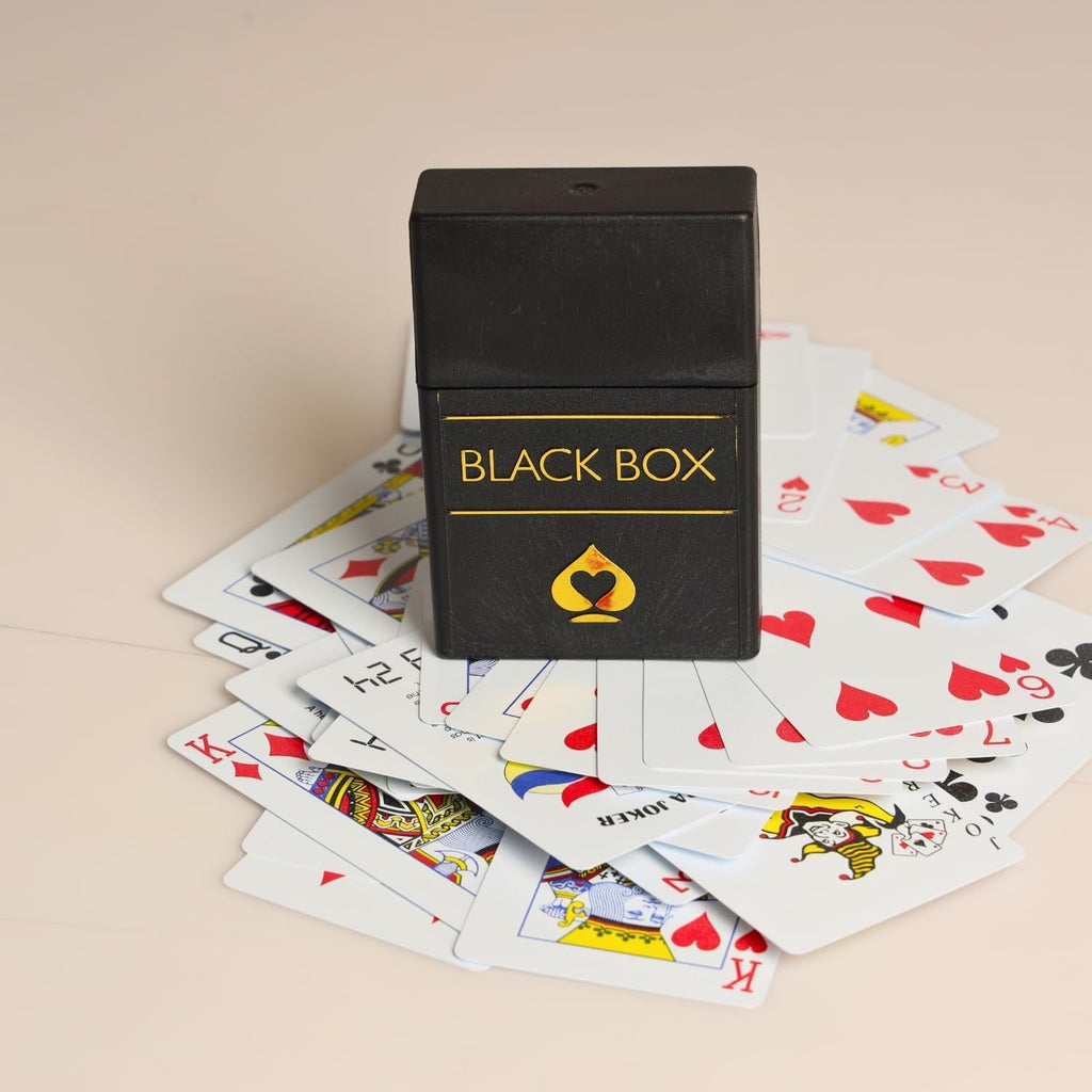 Black Box Premium Plastic Waterproof Playing Cards - Pack of 5