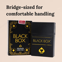 Black Box Premium Plastic Waterproof Playing Cards - Pack of 5