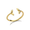 Mermaid Tail Open Rings