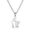 Family Silver Necklaces