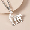 Family Silver Necklaces